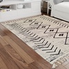 Image 1: Berber-Style Living Room Rug