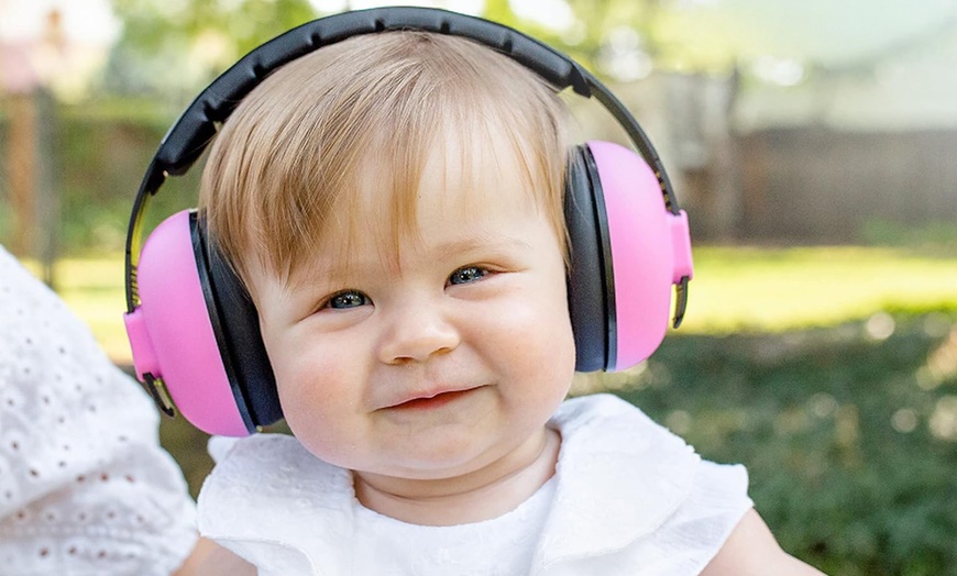 Image 2: Friday 7Care Baby Ear Noise Cancelling Sound Proof Infant Headphones