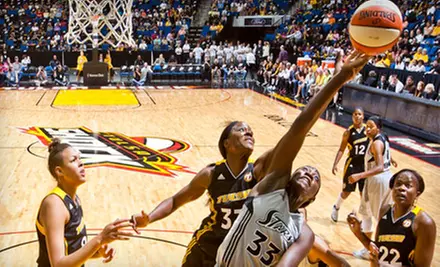 $15 for a Baseline Ticket, Tulsa Shock T-shirt, and Post-Game Autograph Voucher for the Tulsa Shock vs. San Antonio Silver Stars on Friday, July 30 ($31 Value) - Primary Image