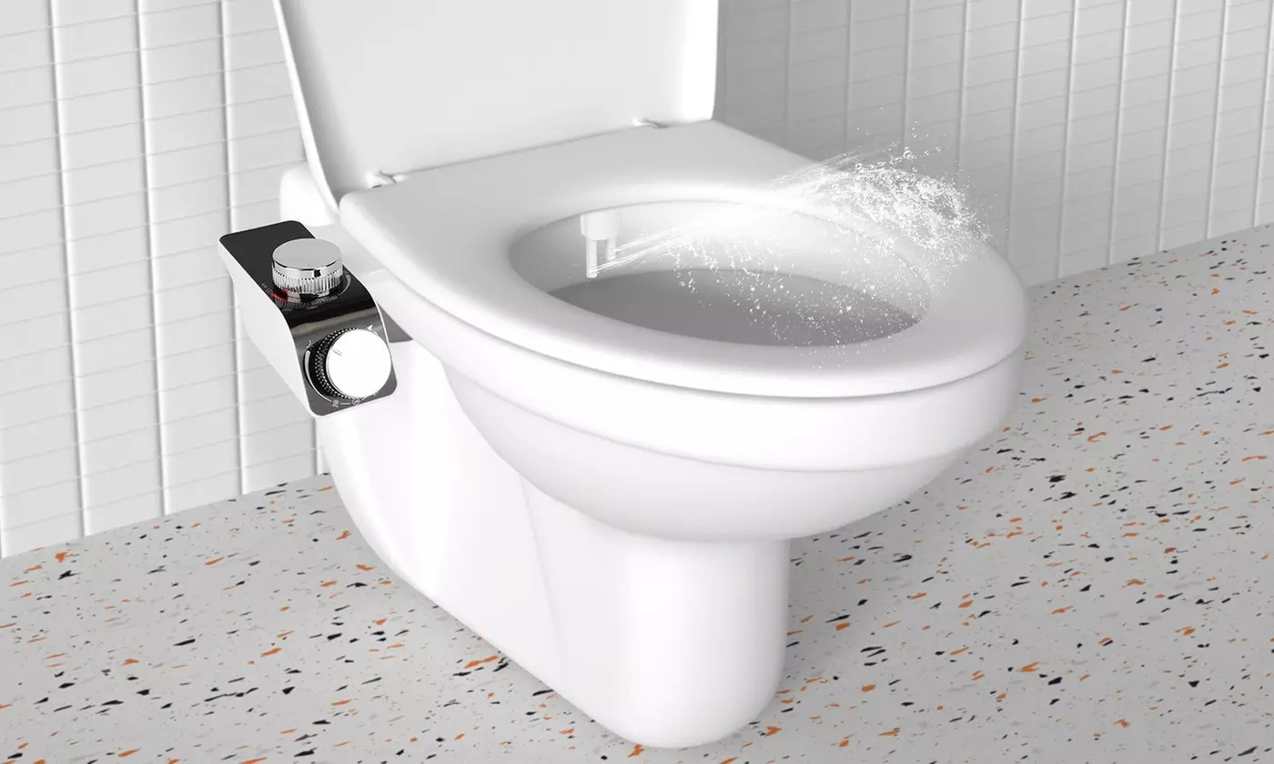 iMounTEK Hot & Cold Water Bidet with Self-Cleaning Dual Nozzles Non-Electric - Primary Image