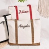 Image 4: Custom Canvas Tote Bag - Up to 71% Off