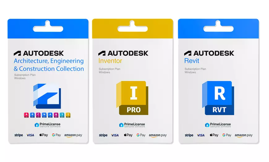 Image 1: Autodesk Revit, Inventor of AEC-collectie 2025