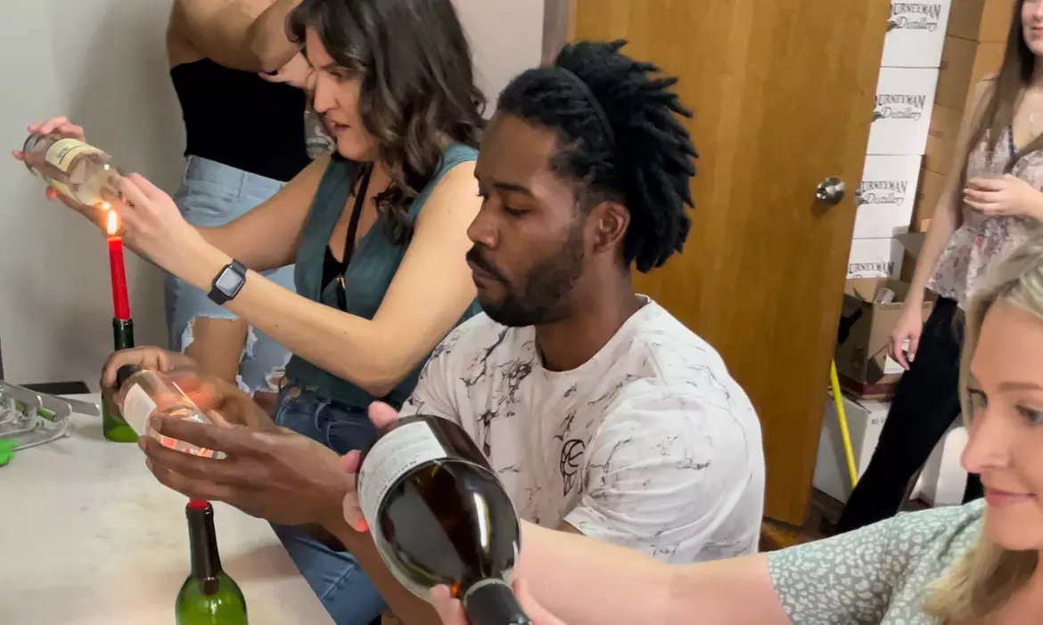 Craft Unique Candles: DIY Cocktail Candles + Wine Bottle Cutting Class