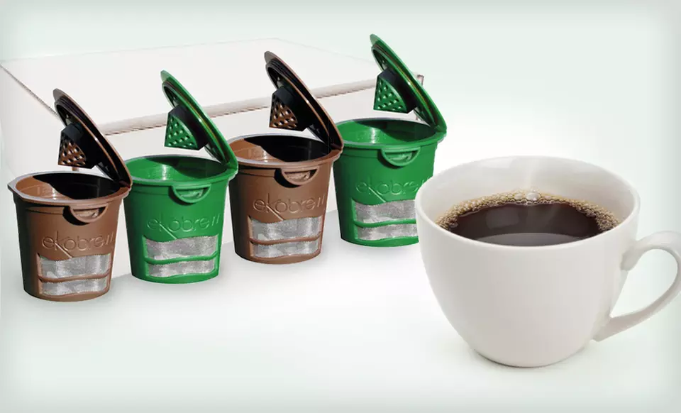 Two or Four EkoBrew Refillable Coffee Pods (Up to 42% Off). Free Shipping and Free Returns. - Primary Image