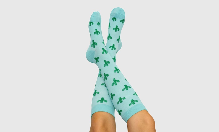 Image 7: 1x, 2x oder 3x Damen-Kompressionssocken