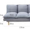 Image 4: DS Living Amalfi 3-Seater Sofa 