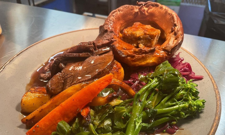 Image 4: Two-Course Meal with a Glass of Wine for Two or Four a A Village Pub