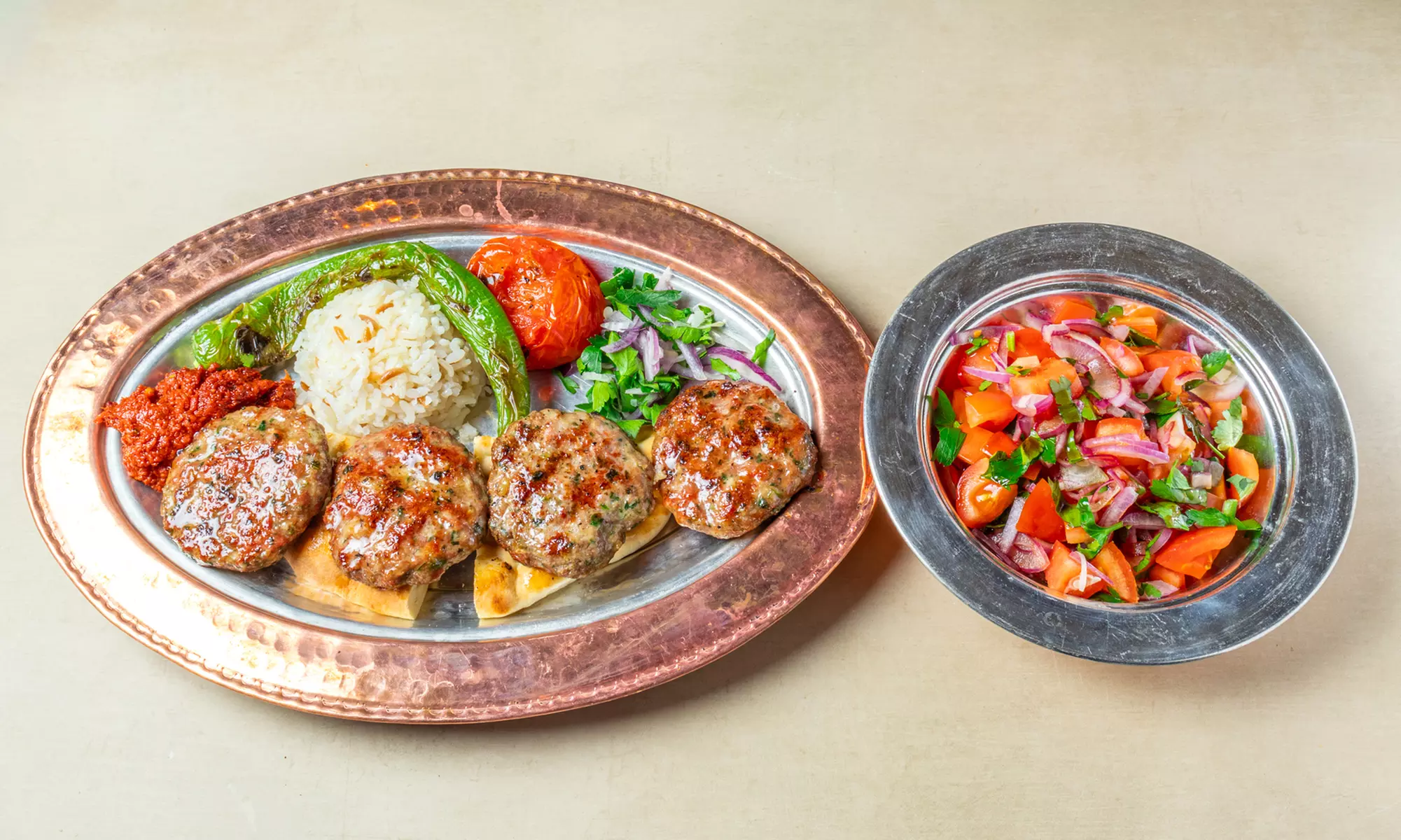 Authentisches türkisches 3-Gänge-Tagesmenü nach Wahl für 1-4 Personen