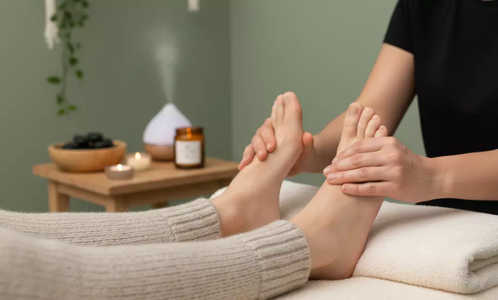 1 sesión de 30 o 60 minutos de reflexología podal para 1 persona