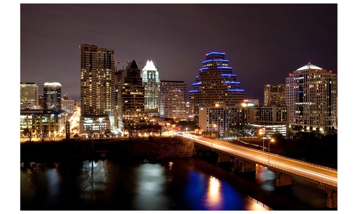 Cities at Night Photo Prints | Groupon Goods