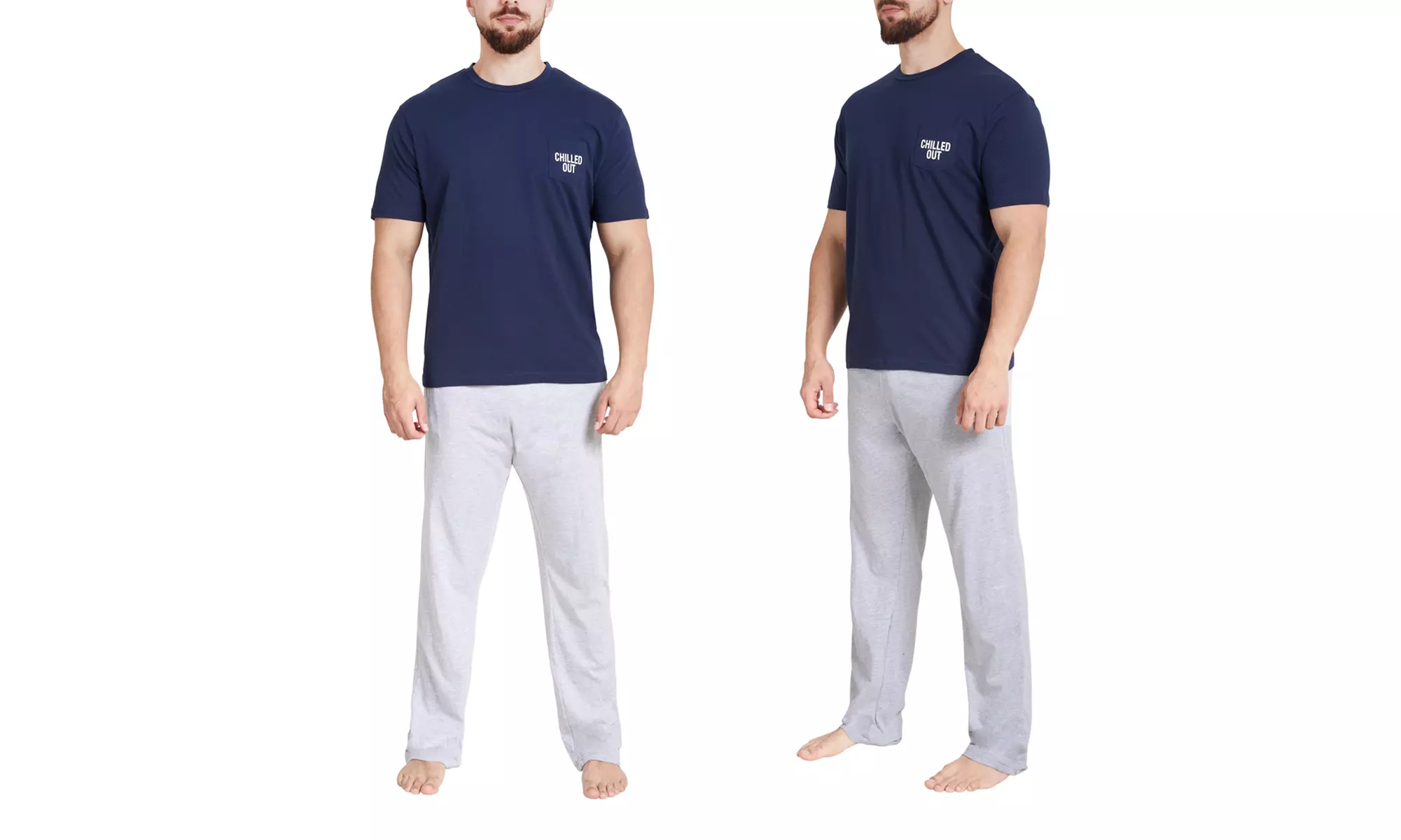 Men’s Cotton Blend Pyjama Set