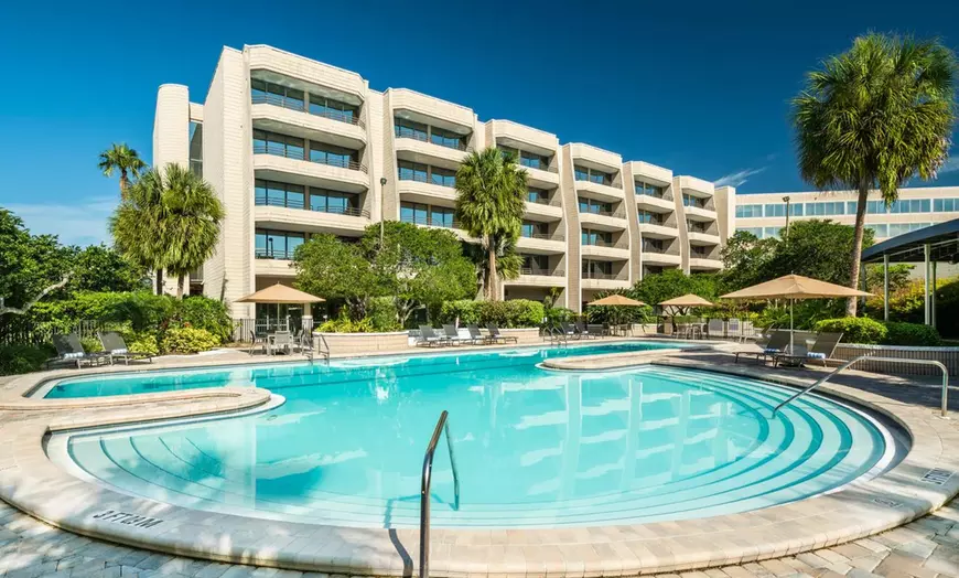Outdoor heated pool