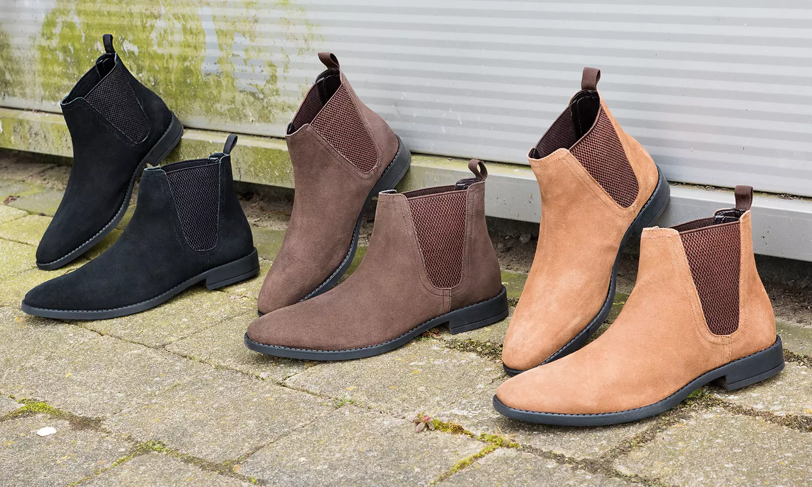 Bottes Chelsea en daim résistantes à l'eau Redfoot - Primary Image