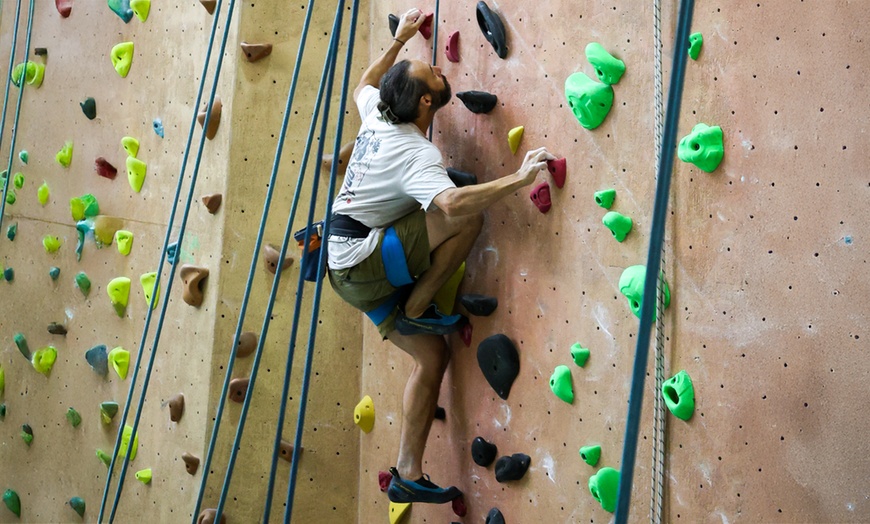 Image 10: All Day Climbing Pass with Equipment for One Child, Adult, or a Family