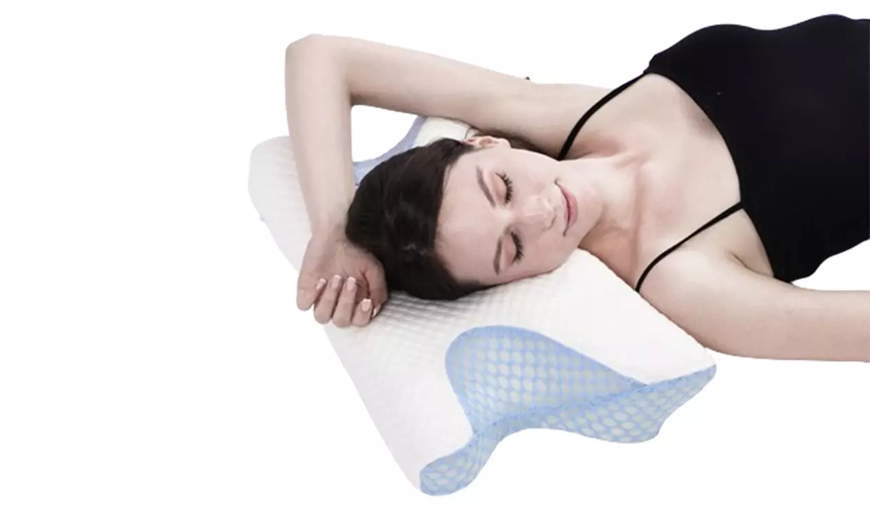 Cervical Ergonomic Memory Foam Neck Pillow
