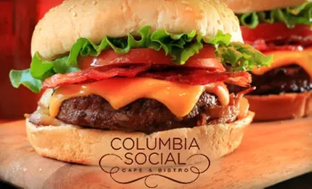 $15 for $30 Worth of Eclectic Fare and Drinks at Columbia Social Café and Bistro in Washington Heights - Primary Image