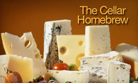$25 for a Basic Cheese-Making Class at The Cellar Homebrew ($50 Value). Choose Between Two Options.  - Primary Image