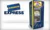 $2 for Five $1 Vouchers Toward Any Movie Rental from BLOCKBUSTER Express ($5 Value)