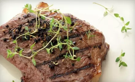 $8 for $16 Worth of Dinner Fare and Drinks at The River Room Restaurant - Primary Image