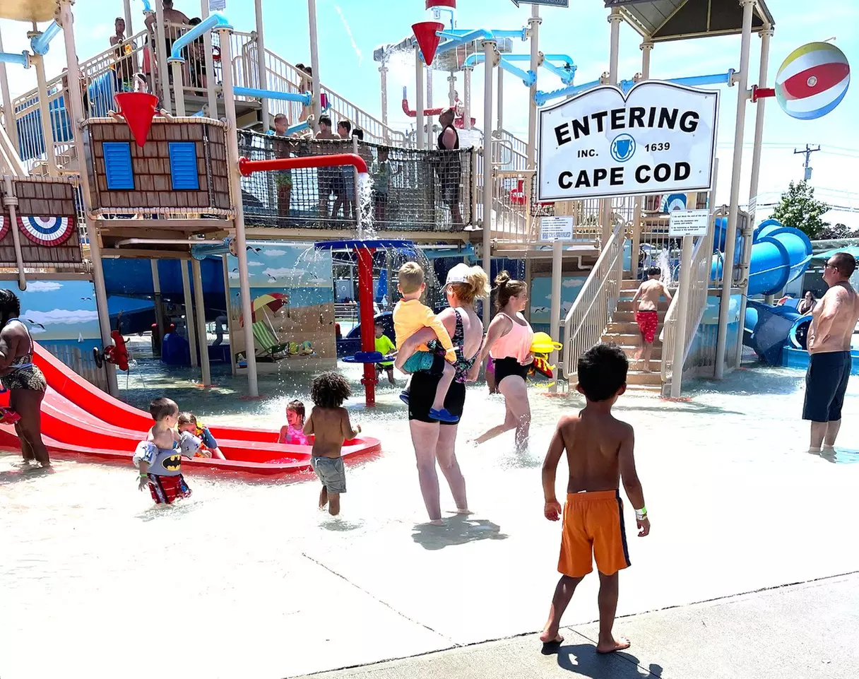 Water Park and Inflatable Park Combo Ticket with Flow Rider Surfing and Mini Golf Pass at Wicked Waves