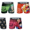 Image 9: Lot de 4 ou 5 boxers Freegun divers Cobranding pour homme