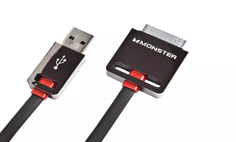 Monster Cable iCable USB Charging Cable for 30-Pin Apple Devices - Primary Image