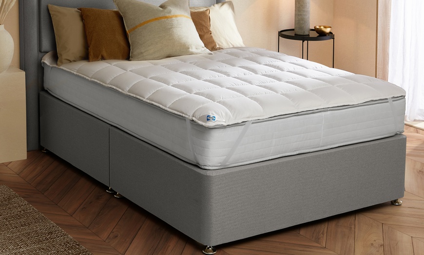 Image 4: Sealy Luxury Anti Allergy Pillows or Mattress Topper