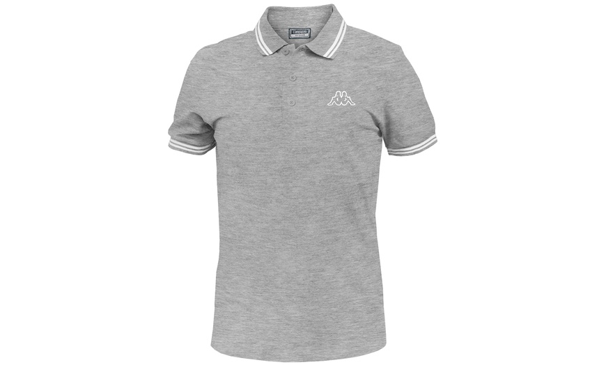 Image 7: Polo da uomo Kappa in 100% cotone piquet