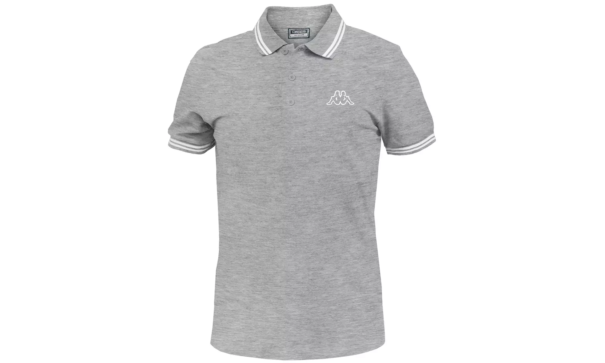 Polo da uomo Kappa in 100% cotone piquet