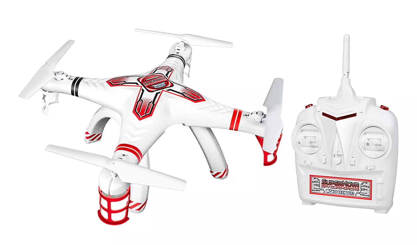 World Tech Toys Supernova Spy Quadcopter 4.5CH 2.4GHz RC Drone - Primary Image