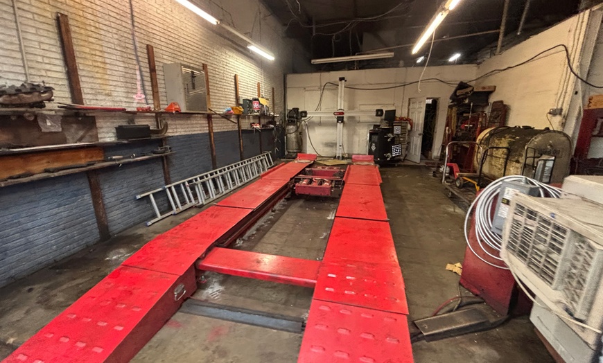 Image 2: Mobile Synthetic Blend + Filter Change,Inspection, Oil Change, & More 