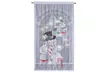 Led Christmas Tree Curtain Panel Lights Santa Claus for Window Door Home Decor - Second Medium