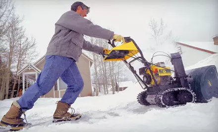 $30 for a Residential Snow-Removal Package for Driveways, Front Walks, and Sidewalks from World Coverings ($60 Value) - Primary Image