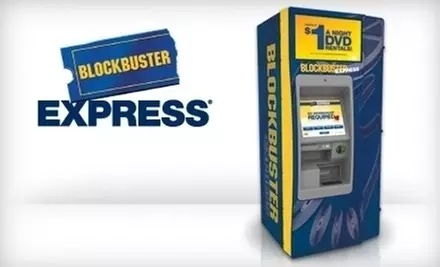 $2 for Five One-Night DVD Rentals from any Blockbuster Express in the US ($5 Value) - Primary Image