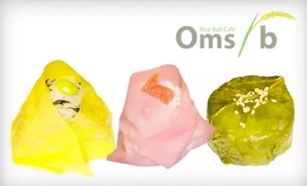 $6 for $12 Worth of Japanese Rice Balls at Oms/b in Midtown - Primary Image