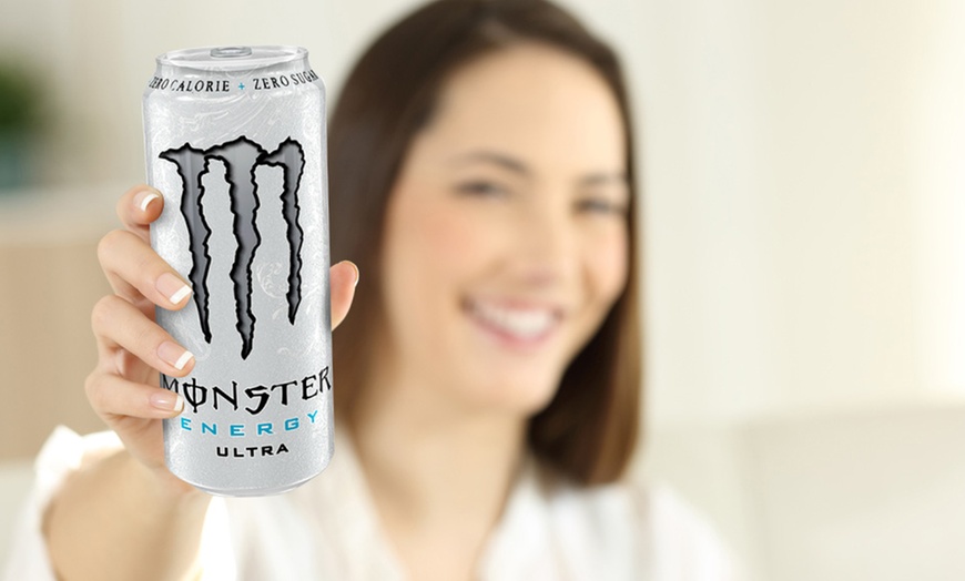 Image 3: Monster Ultra White 12x 500ml Can