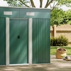 Image 5: Outdoor Garden Compact Metal Storage Shed