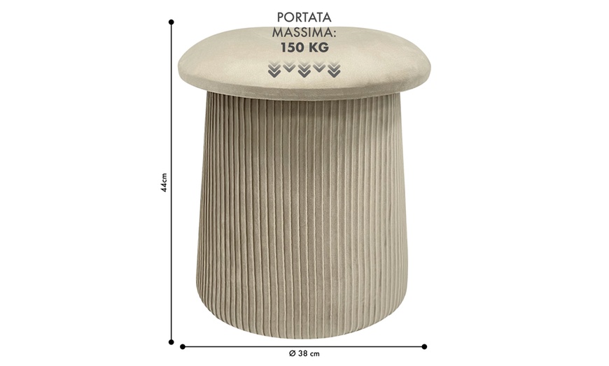 Image 6: Pouf champignon