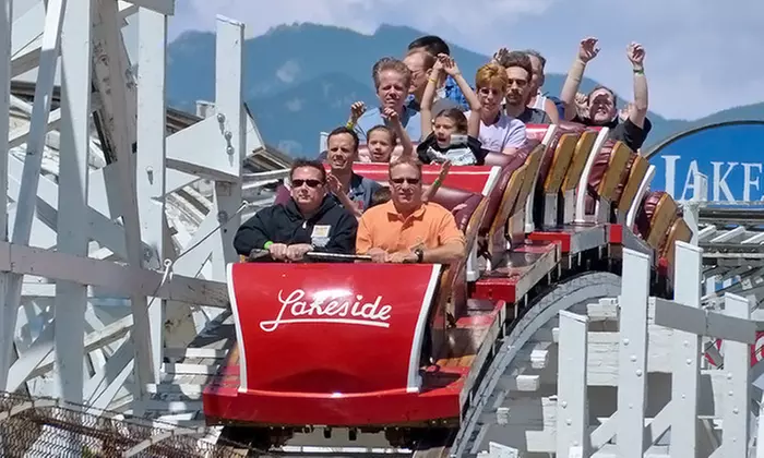 Gate Admission and Unlimited Rides at Lakeside Amusement Park (Up to 24% Off) - Primary Image