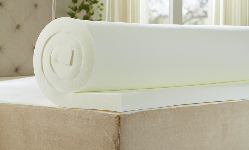 memory foam mattress topper double groupon