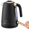 Image 5: TODO 1.7L Electric Cordless Kettle Stainless Steel/ Led Water Jug
