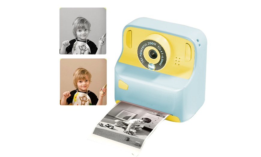 Image 5: Kids Instant Print Camera with Memory Card and 5 Rolls of Print Paper