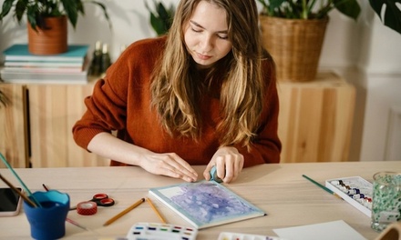 Sip and Paint for Two People (2 Hours) - ArtRelax Studio