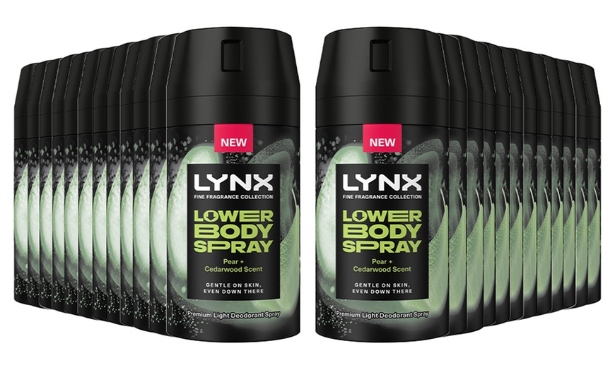 Image 12: Lynx Lower Body Spray - Coconut + Sandalwood or Pear + Cedarwood 100ml
