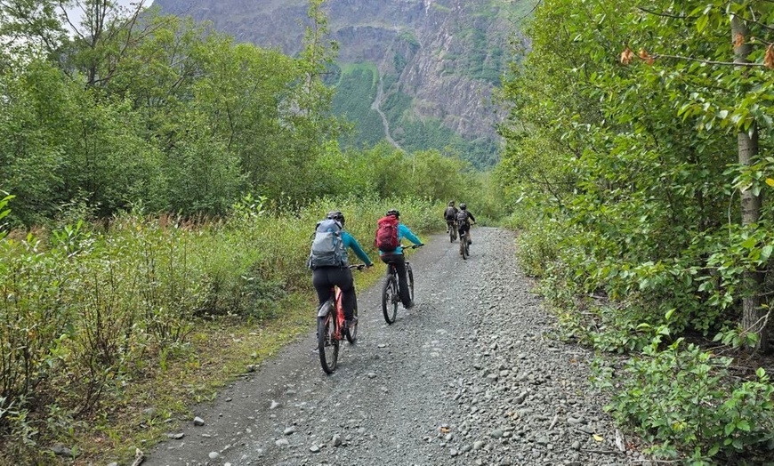 Image 5: Guided E-Bike Adventure at Eklutna Lake, Alaska