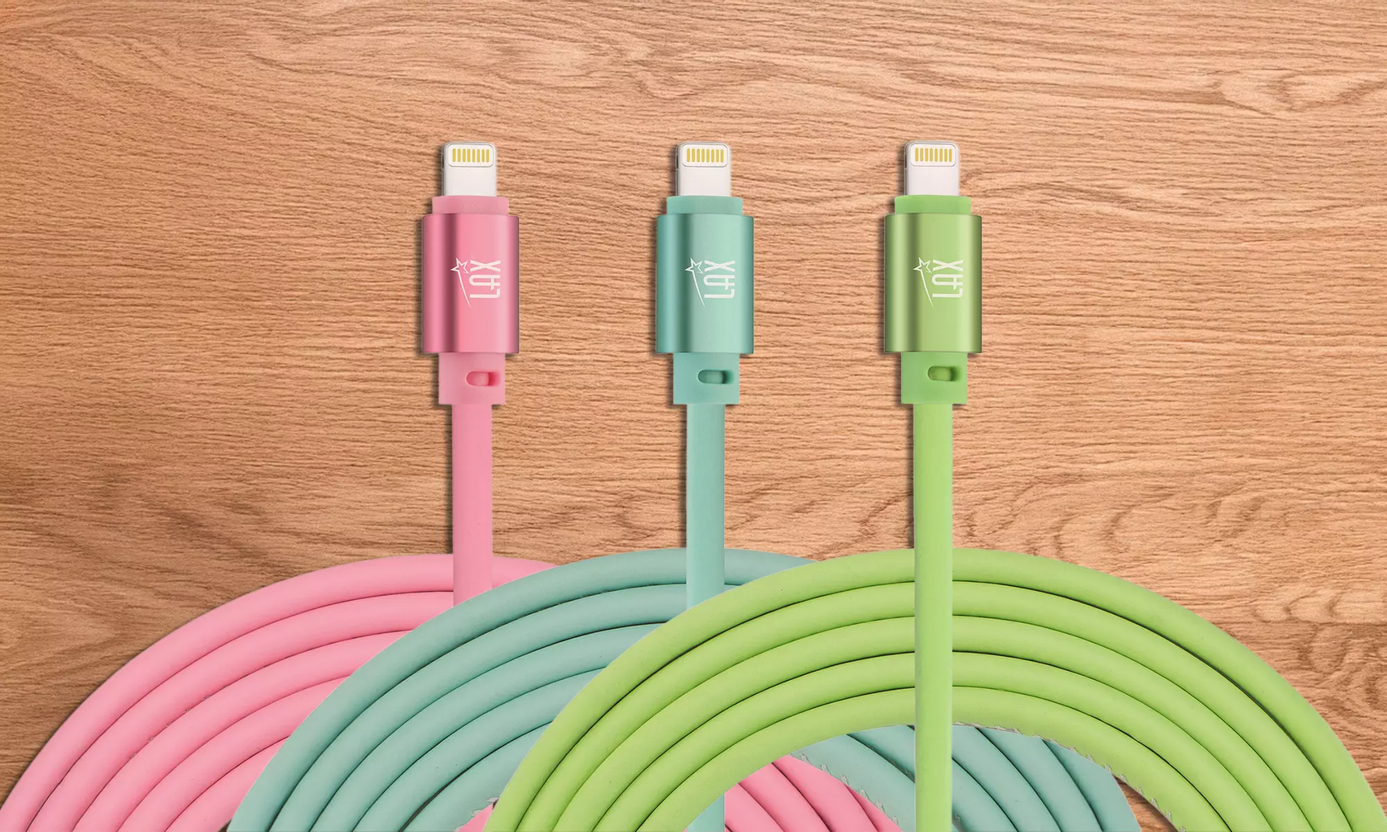 Glow in the Dark Apple MFi Certified USB to Lightning Cable