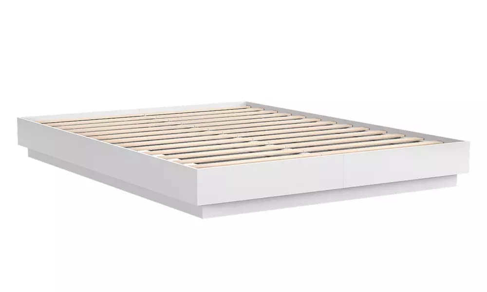 Artiss Double Bed Frame with 16-Colour LED Light