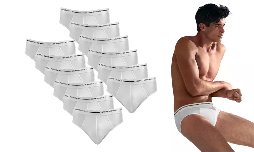 6, 12 o 18 slip da uomo Enrico Coveri