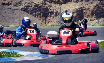 Go-Kart Racing Package for One or Two at PGP Motorsports Park (Up to 54% Off) - Primary Image