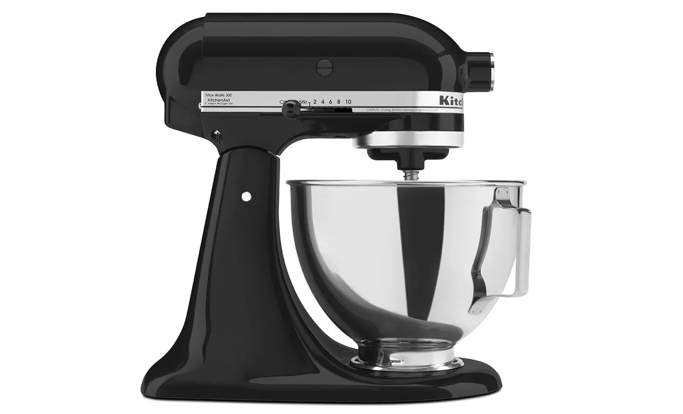 KitchenAid 4.5-qt. Tilt Head Stand Mixer in Empire Red, Silver Metallic, or Onyx Black - Second Medium